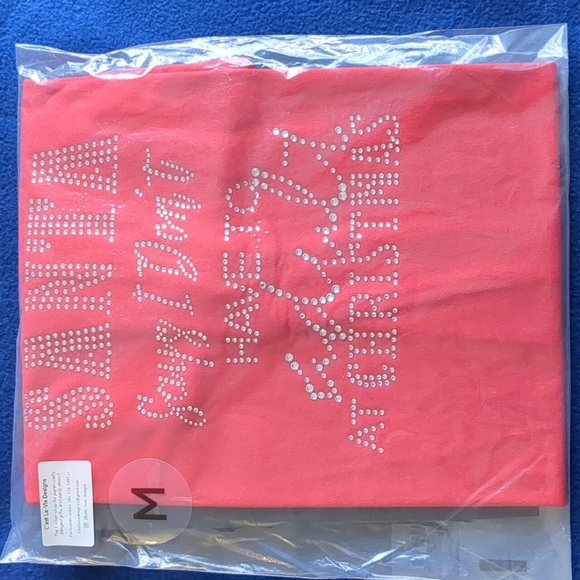 C'est La-Vie Designs Tops - Santa says I don't have to adult at Christmas tee